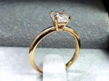 1.50 CT Cushion Moissanite Engagement Ring Cushion Cut Best Wedding Ring in 14k Rose Gold Engagement Ring Anniversary Ring Promise Gift Ring SJ2356