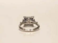 vintage ring with old european cut diamond engagement ring for Mid Century Handmade Jewellery SJ10531