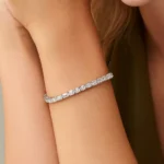 Emerald&Oval Tennis Bracelet (1)