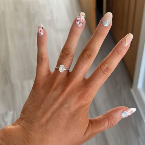 2.0 ctw Oval Diamond Solitaire Engagement Ring in 14K Gold IGI Certified photo review