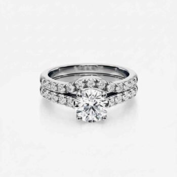 14K Gold 3.00 ctw Round Lab Grown Diamond Solitaire Engagement Ring Luxury